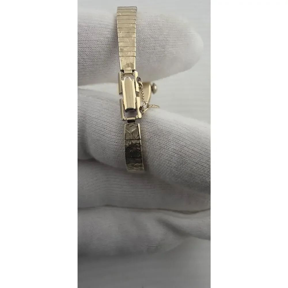 Vintage 60s Lady Hamilton 10K Gold Filled 17J Cal 780 Movement Cocktail Watch